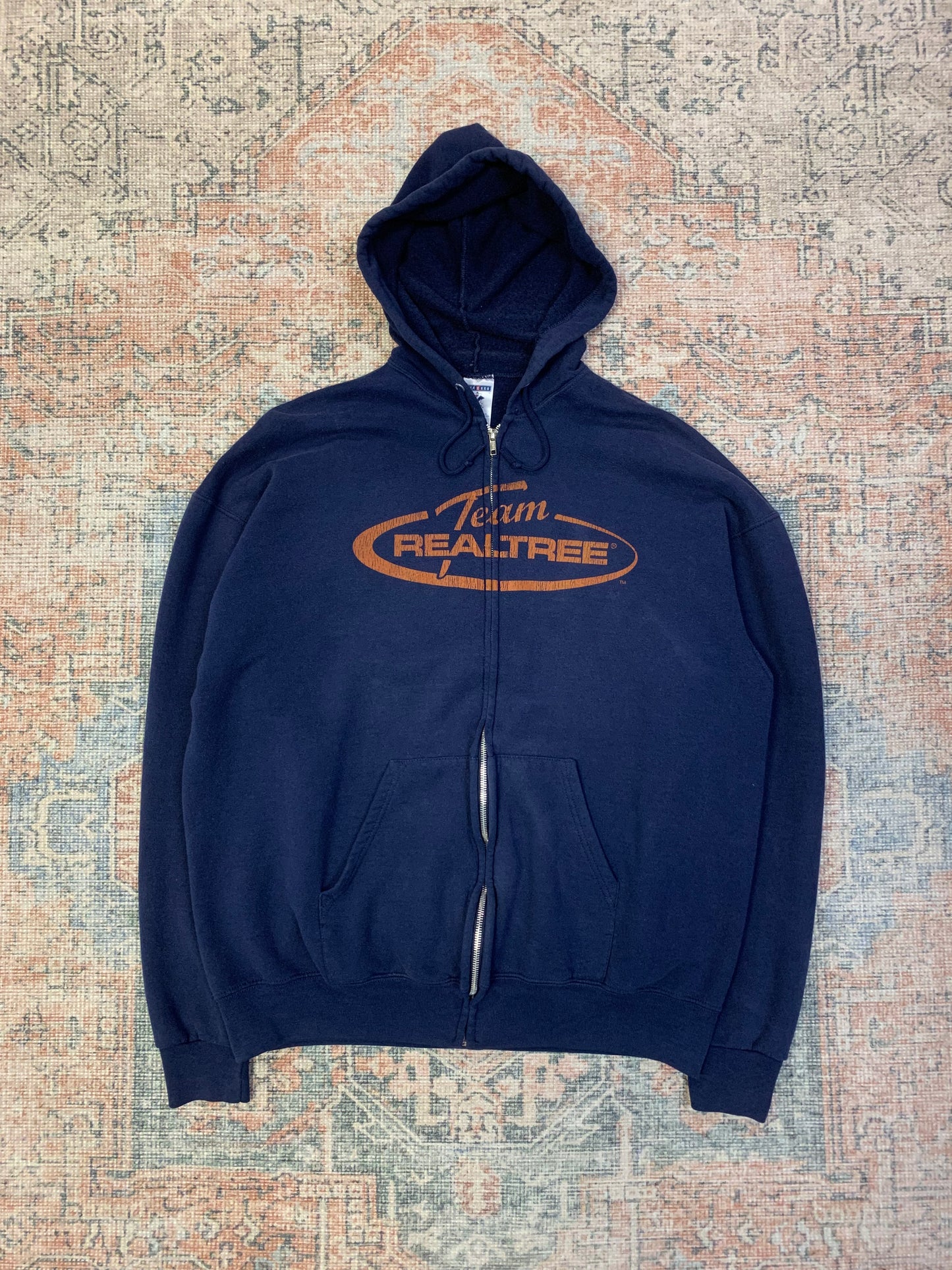 Vintage Team Realtree Nascar Racing Full Zip Hoodie- Sz XL