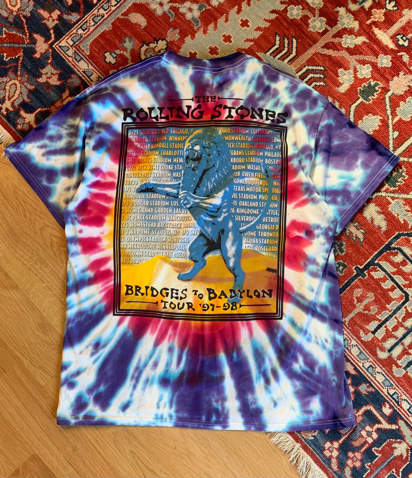 Unworn Vintage Rolling Stones 1997 Tour Tee- Sz XL