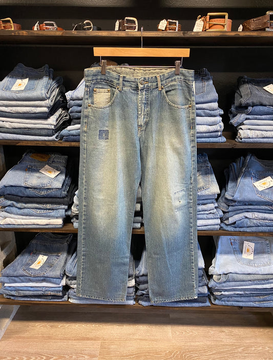 Vintage RipCurl Surfwear Distressed Style Jeans- 34x32