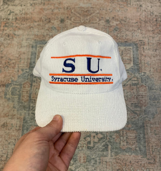 Vintage 90’s Syracuse Corduroy Snapback Hat
