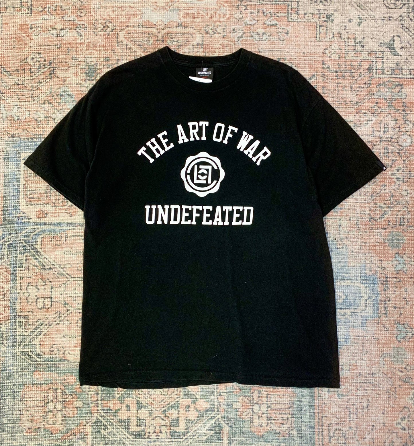 Vintage Undefeated x Clot Streetwear Collab Tee- Sz Lg