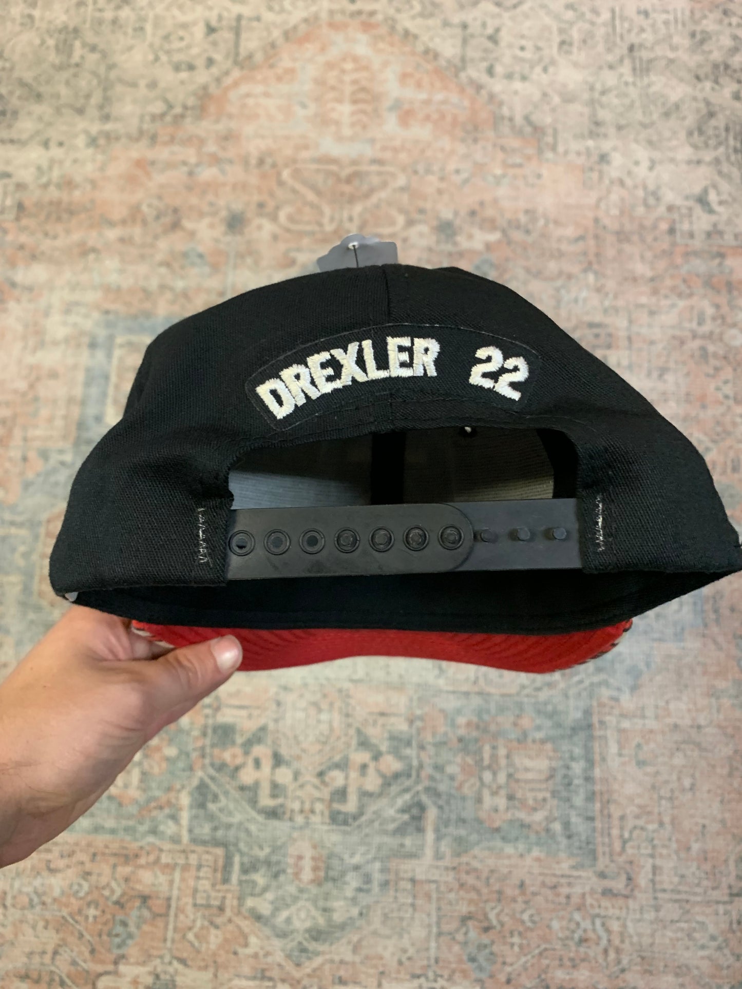 Vintage Clyde Drexler Portland Trail Blazers Snapback Hat