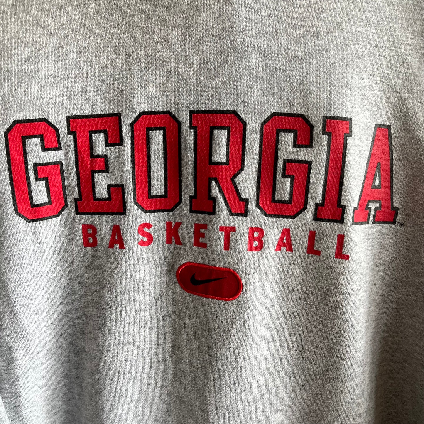 Vintage Nike x Georgia Basketball Hoodie- Sz 2XL