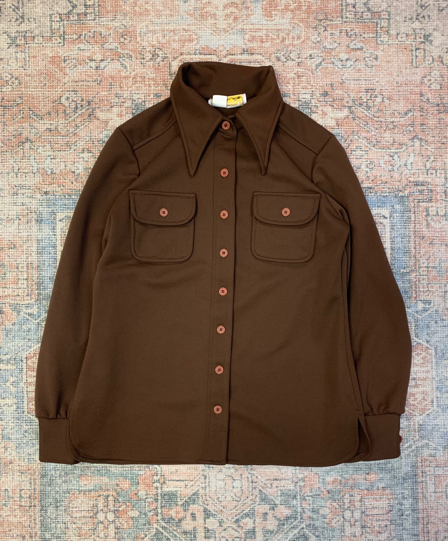 Vintage 70’s Western Style Overshirt- Women’s Lg