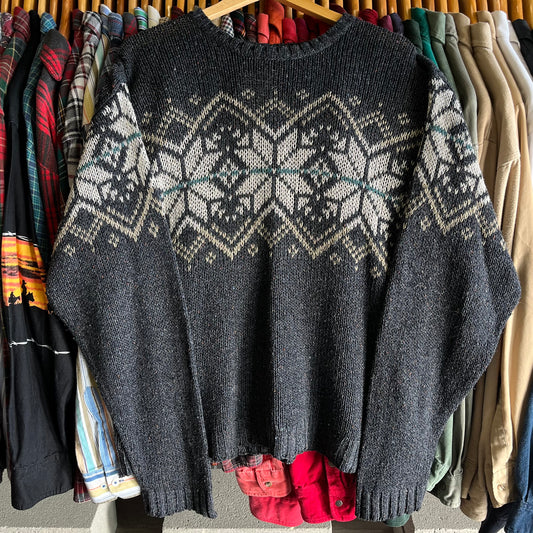 Vintage 90’s Knit Sweater- Sz Med