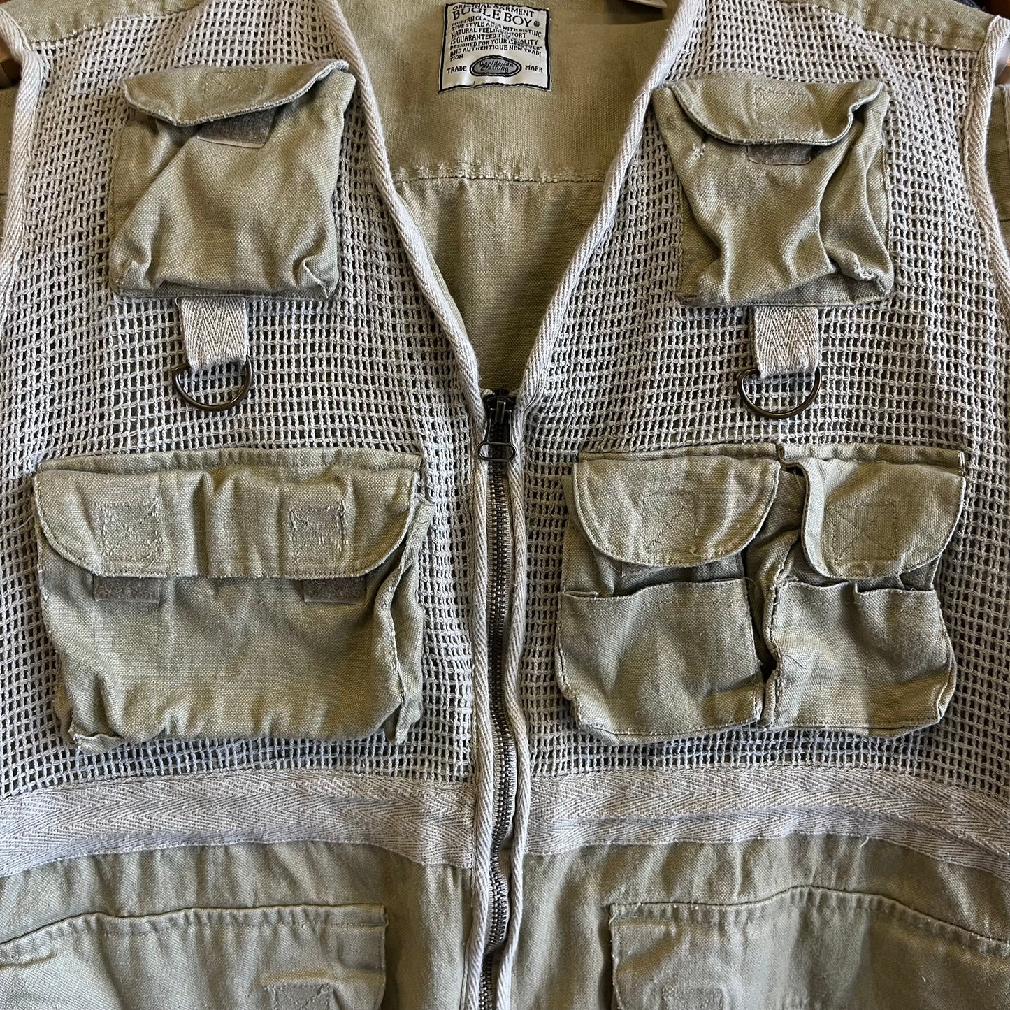 Vintage 90’s Bugle Boy Utility Vest- Sz Lg