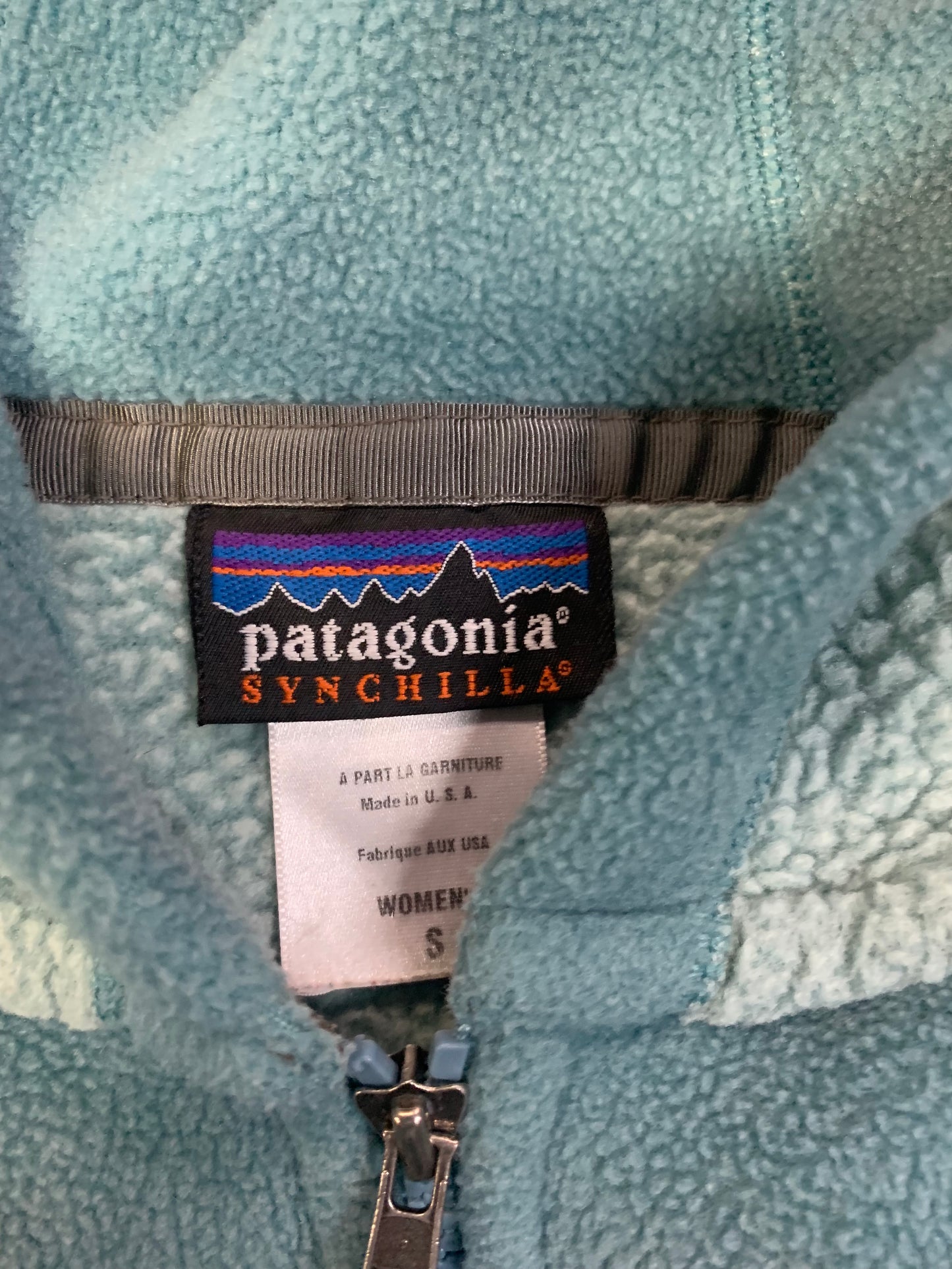 Vintage 90’s Patagonia Fleece Hoodie- Women’s Sm