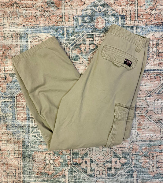 Vintage Y2K Plugg Brand Baggy Cargo Pants- 30x30