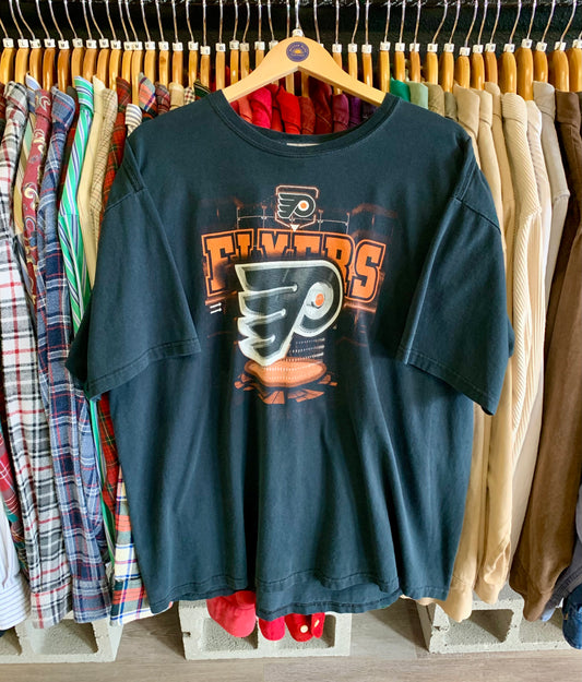 Vintage Philadelphia Flyers Hockey Tee- Sz XL