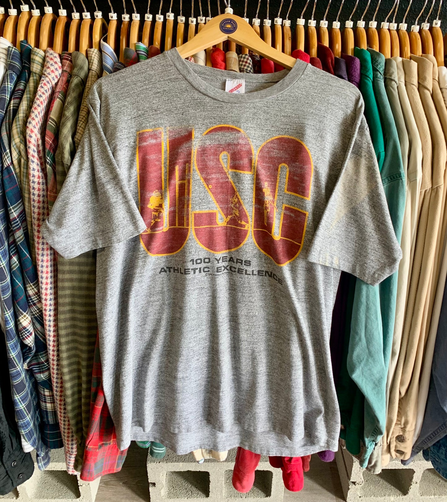 Vintage 80’s USC Tee- Sz Lg