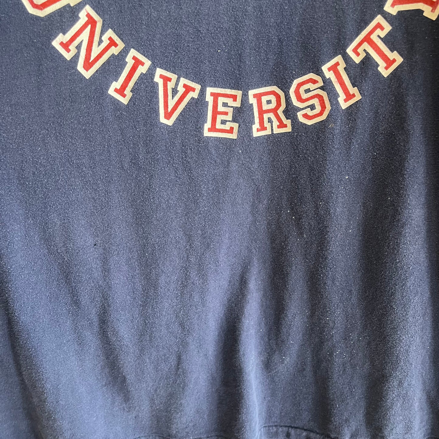 Vintage 80’s Lightly Distressed Stanford Tee- Sz Lg