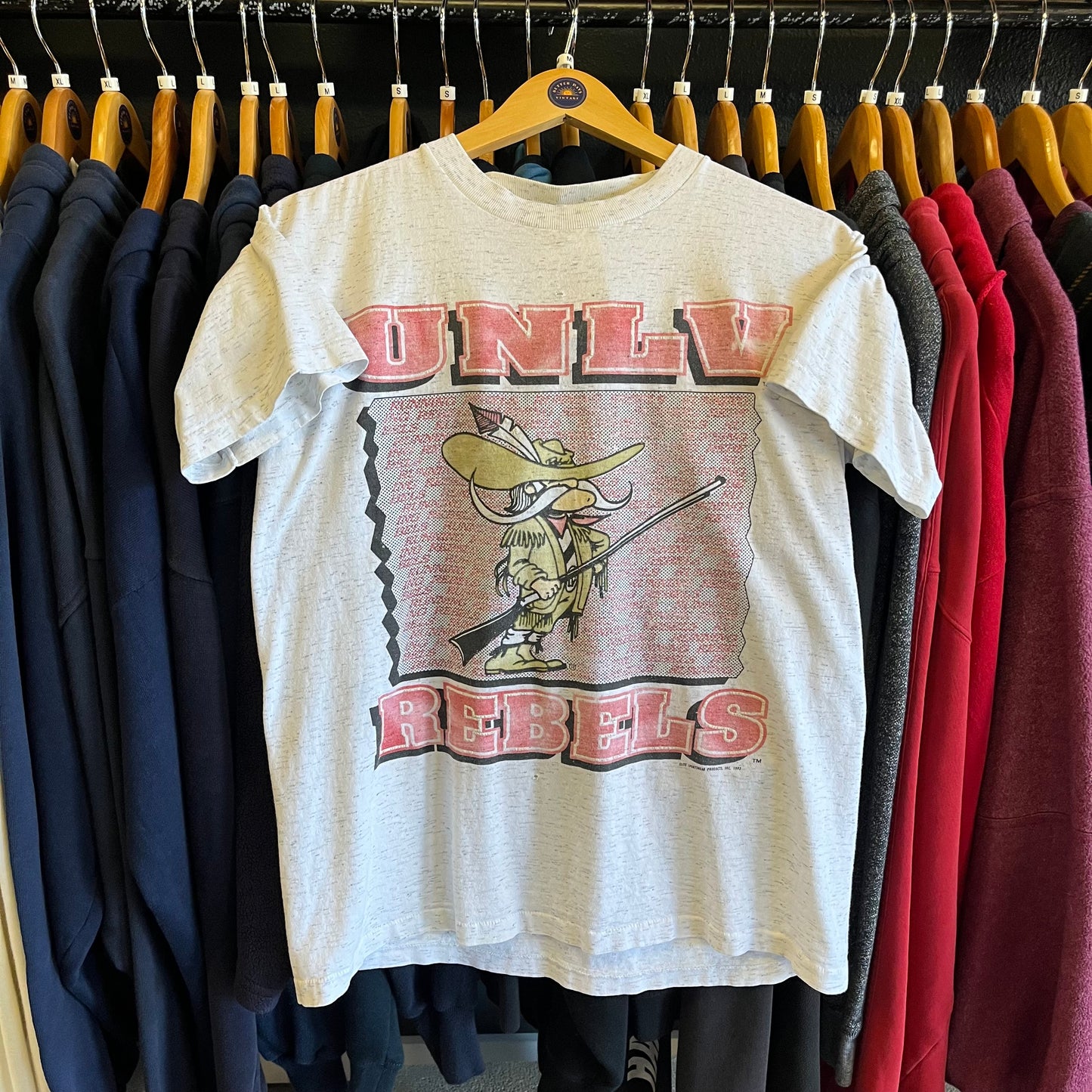 Vintage Early 90’s Collegiate Tee- Sz Med