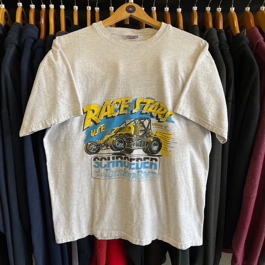 Vintage 90’s Racing Tee- Sz Lg
