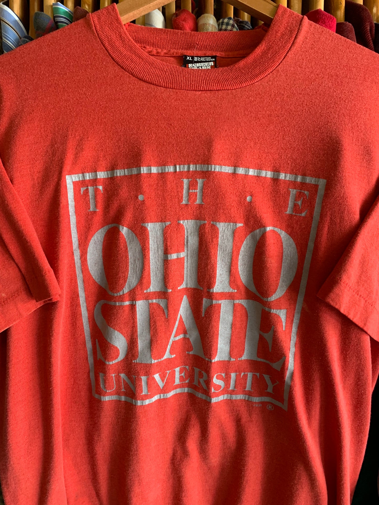 Vintage 80’s Ohio State Tee- Sz Lg