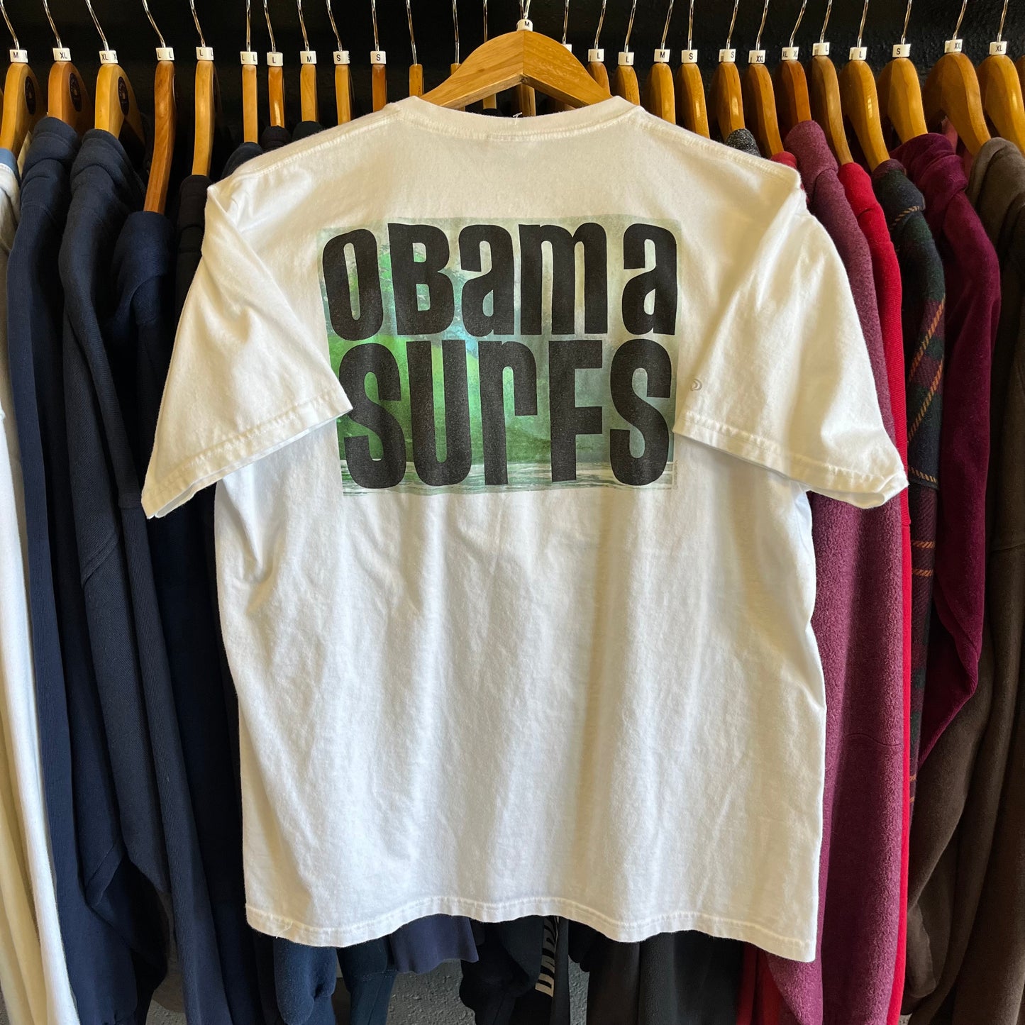 Rare “Surf” Obama Tee- Sz Med