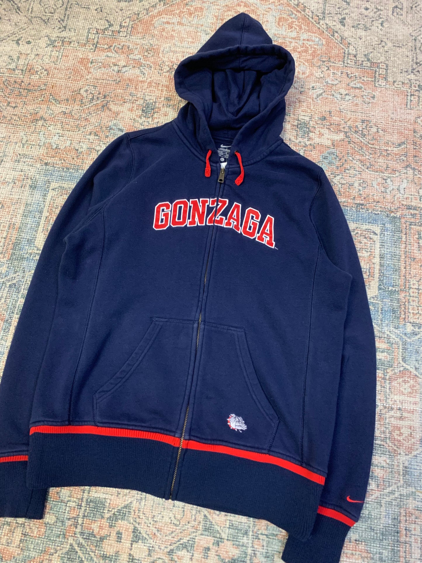 Vintage Y2K Nike x Gonzaga Hoodie- Women’s Large