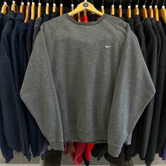 Vintage Nike Mini Swoosh Crewneck Sweatshirt- Sz Lg