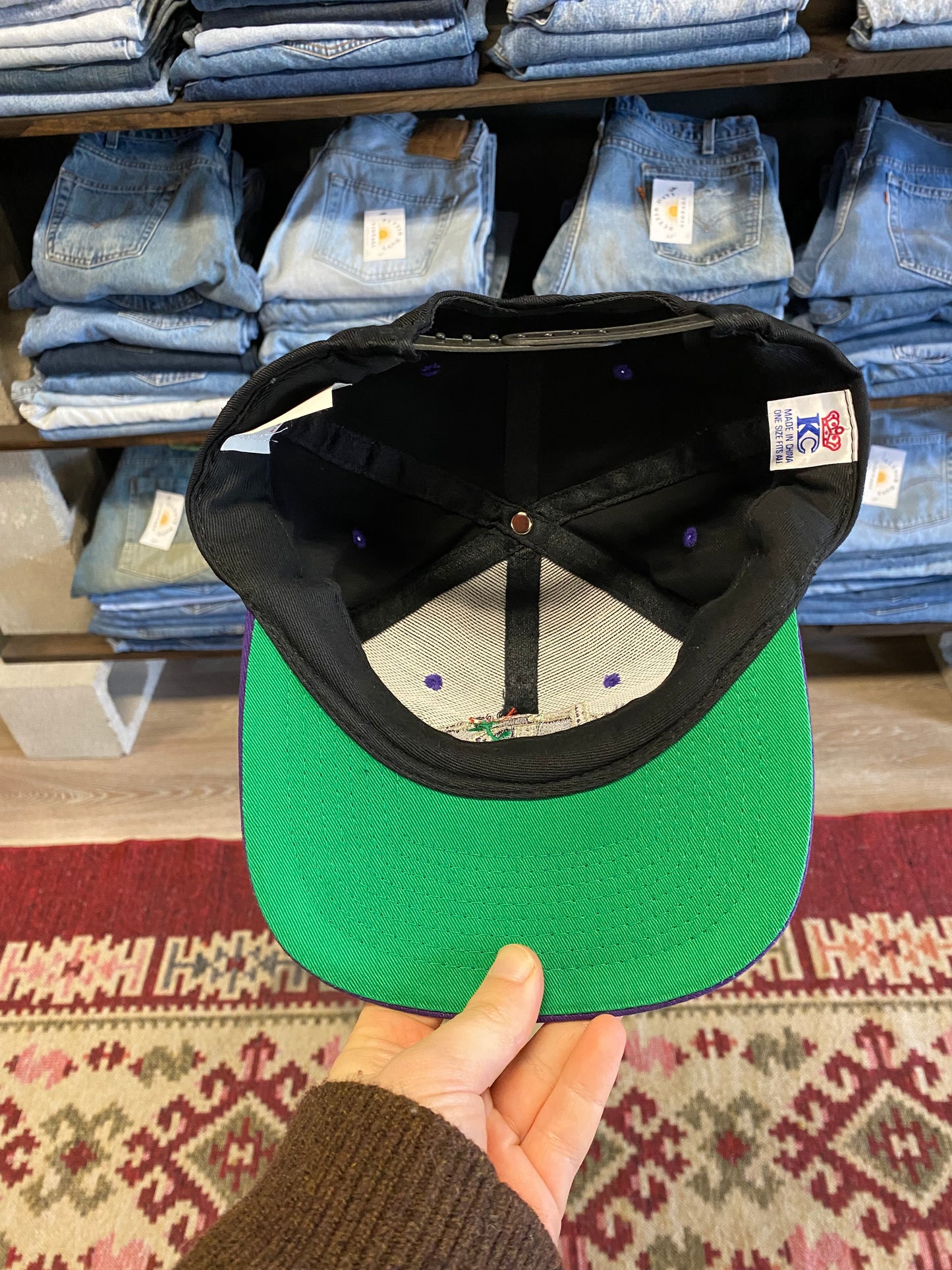 Vintage 90’s Portland Rockies Minor League Baseball Snapback Hat