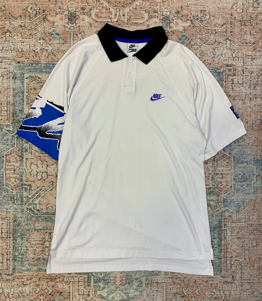 Vintage 90’s Nike Tennis Andre Agassi Challenge Court Series Shirt- Sz Lg