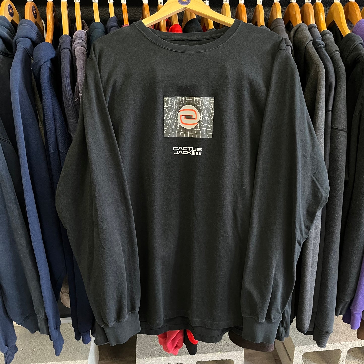 Limited Release Nike x Cactus Jack Heavyweight Long Sleeve Tee- Sz 2XL