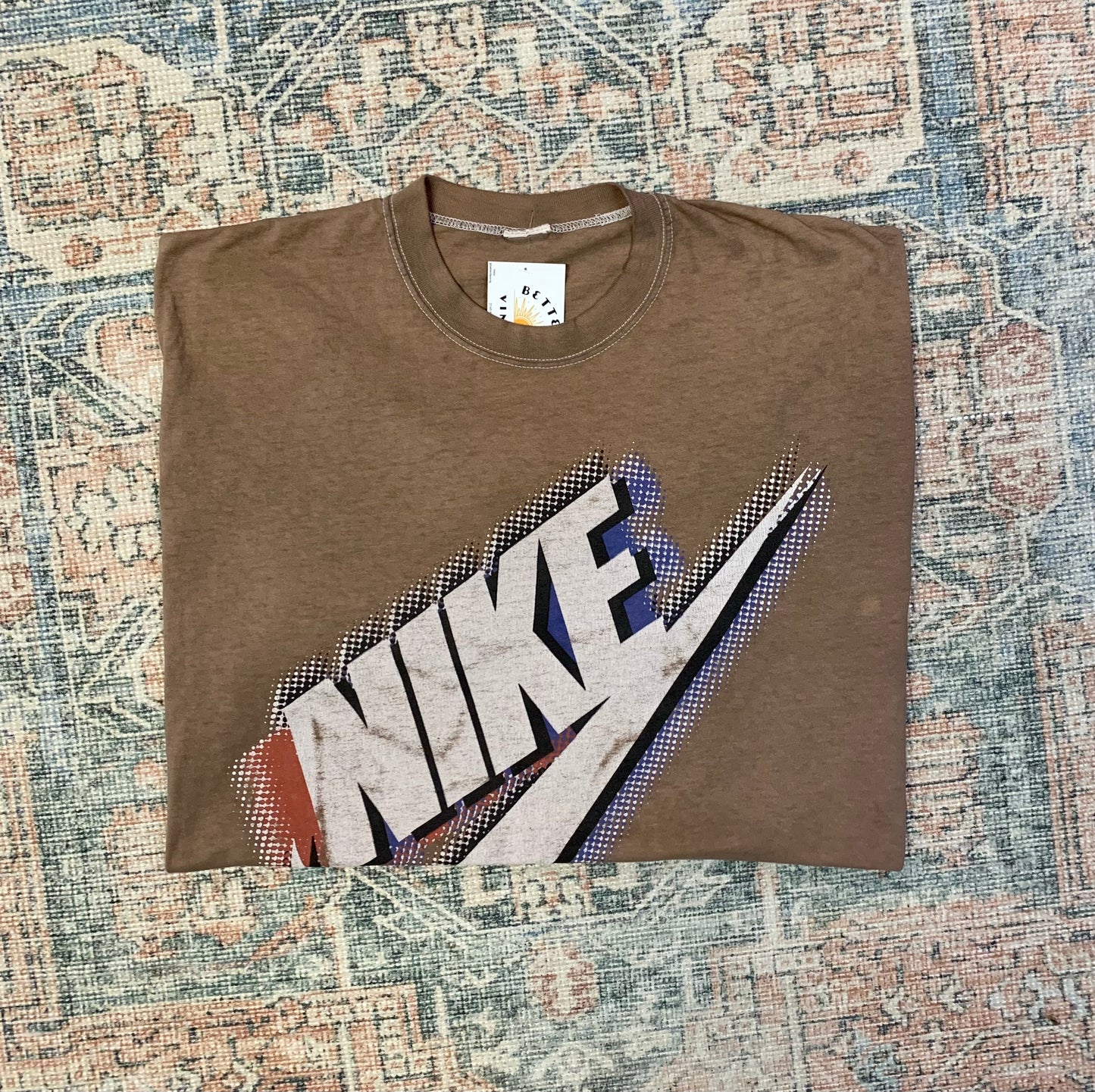 Vintage 90’s Nike Big Logo Tee- Sz XL