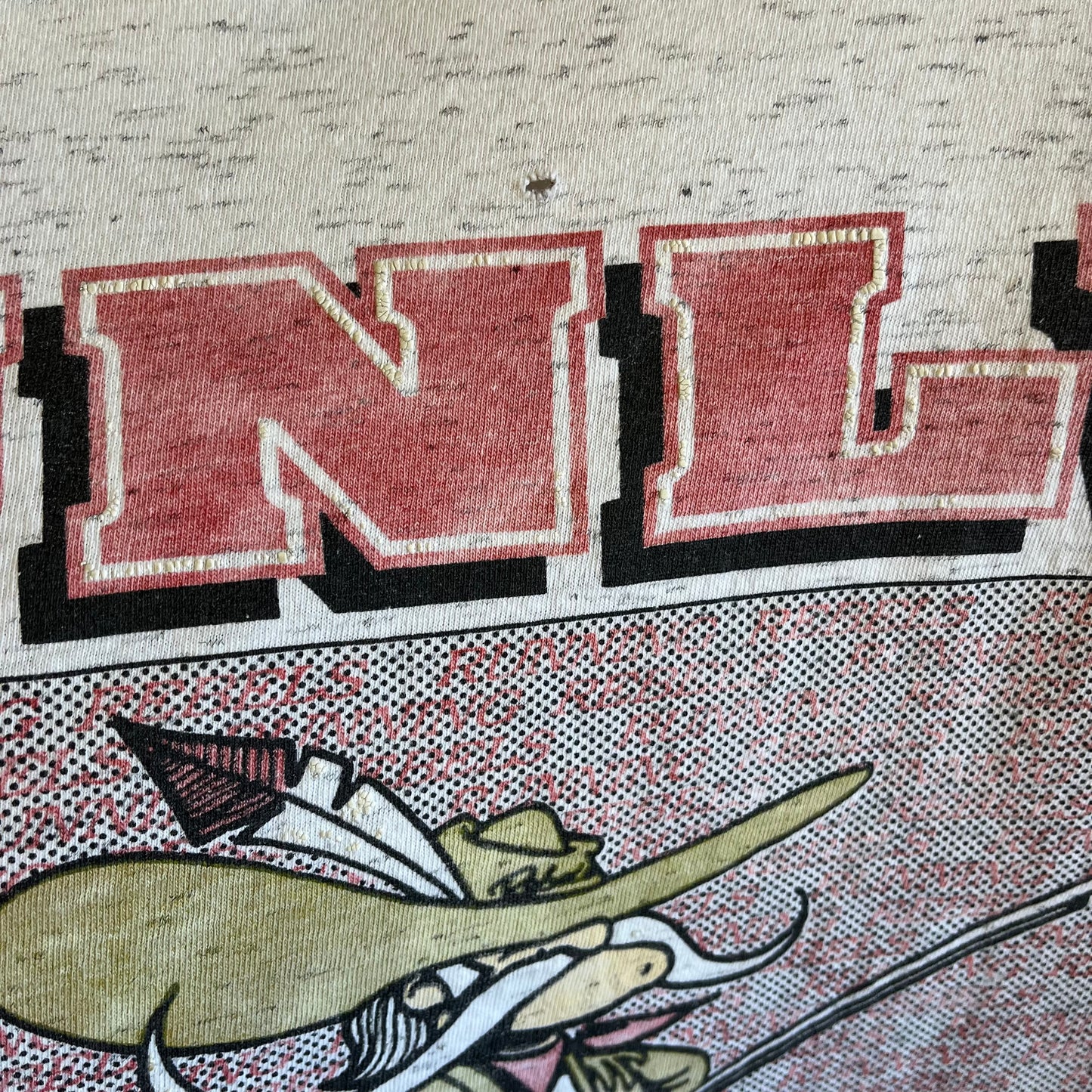 Vintage Early 90’s Collegiate Tee- Sz Med