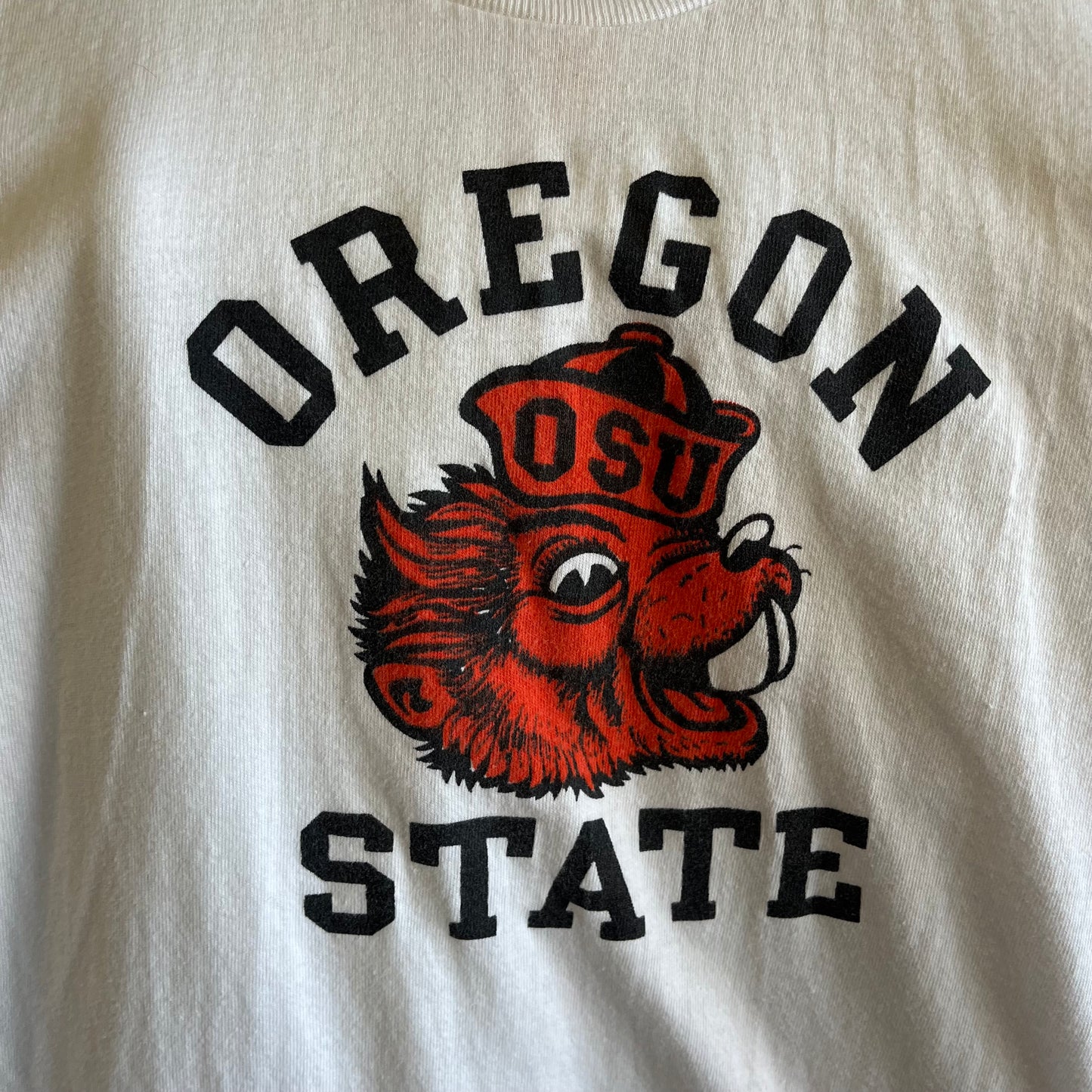 Vintage 1970’s Oregon State University Tee- Sz Lg