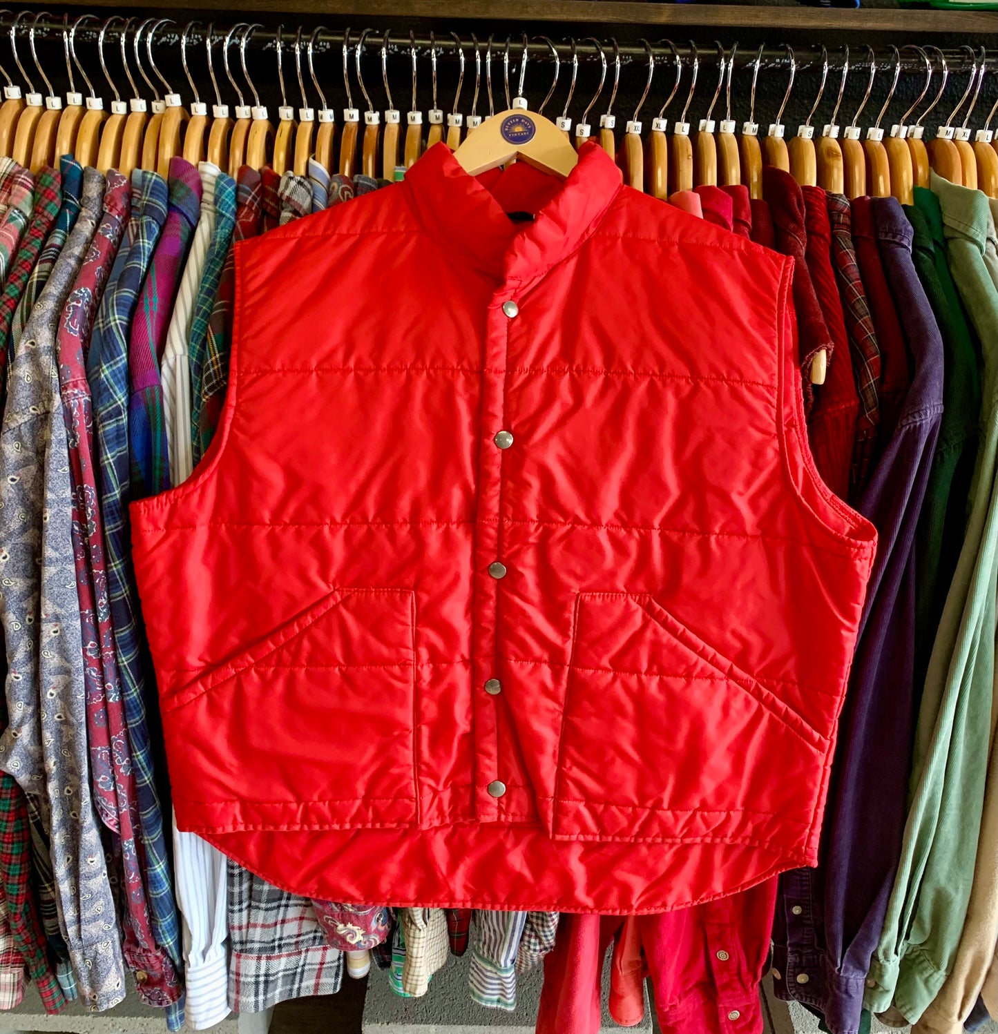 True Vintage 1960’s Sears Brand Puffer Vest- Sz Lg