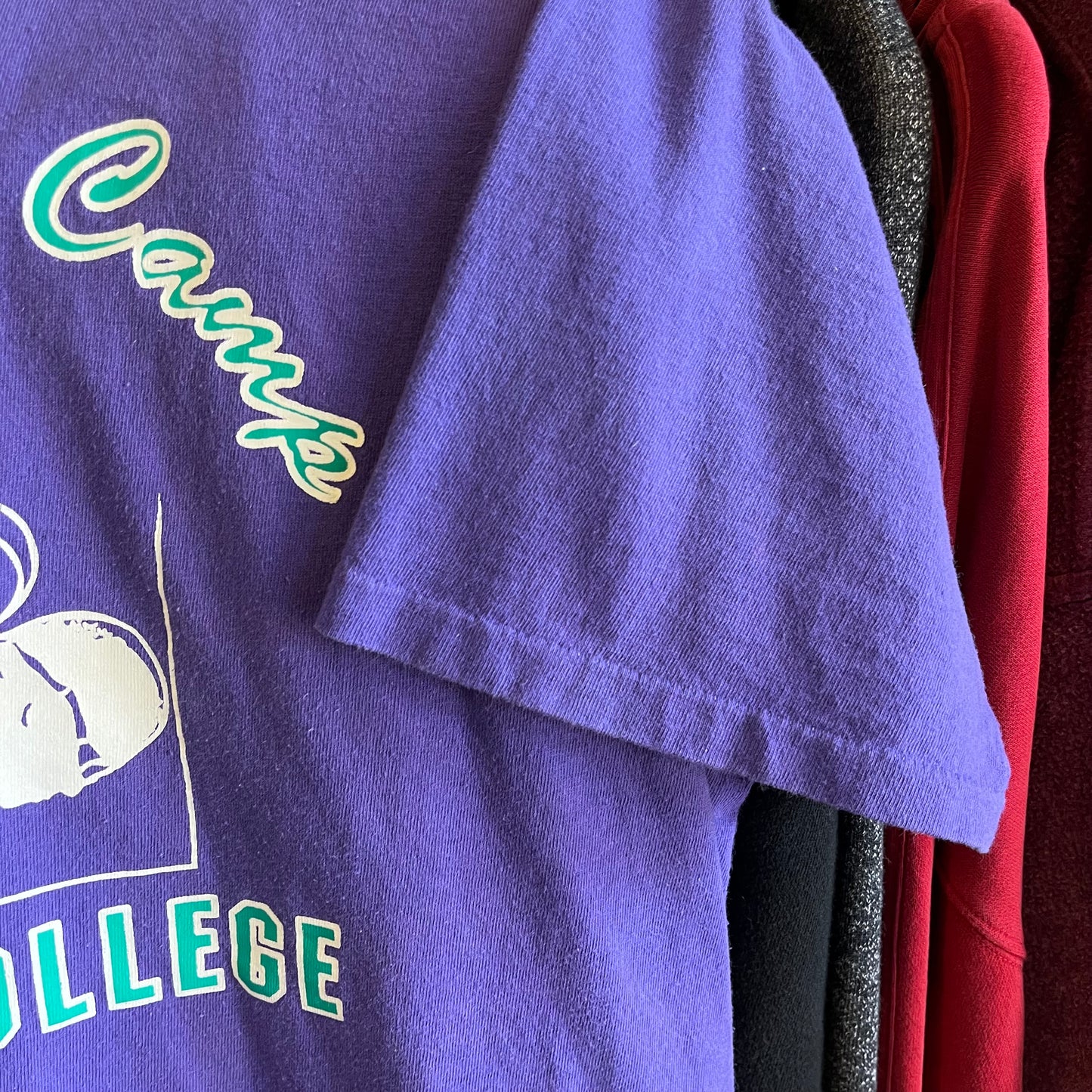 Vintage 90’s Linfield College Swim Team Tee- Sz Med