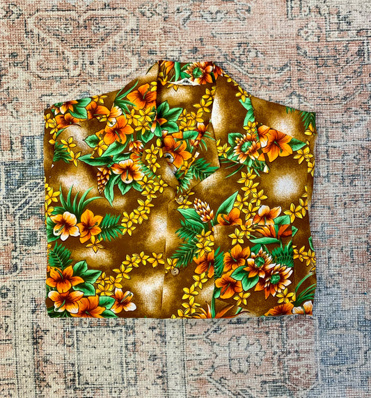 Vintage 1950’s Hawaiian Aloha Shirt- Sz XL