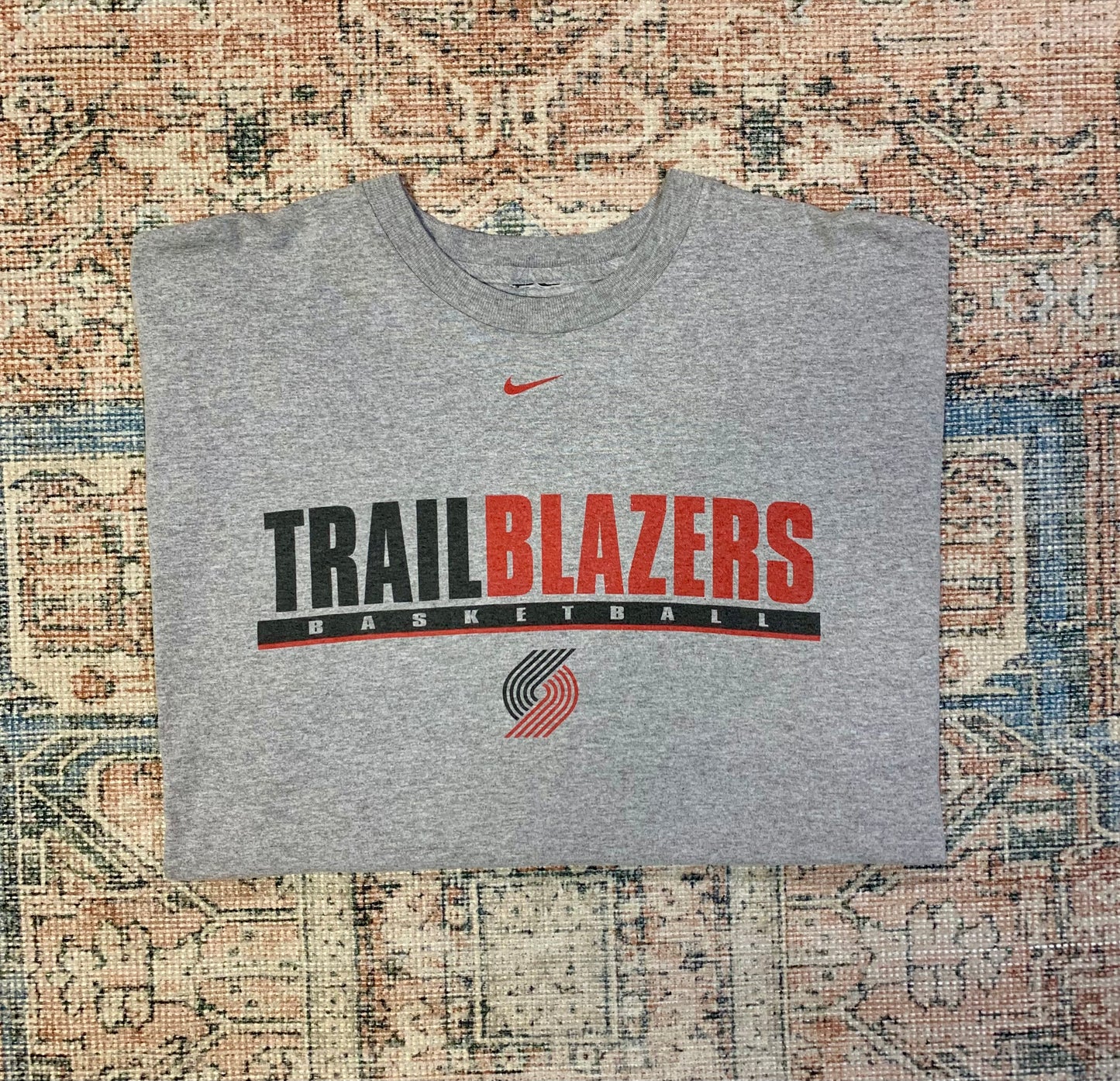 Vintage 90’s Nike x Blazers Tee- Sz XL