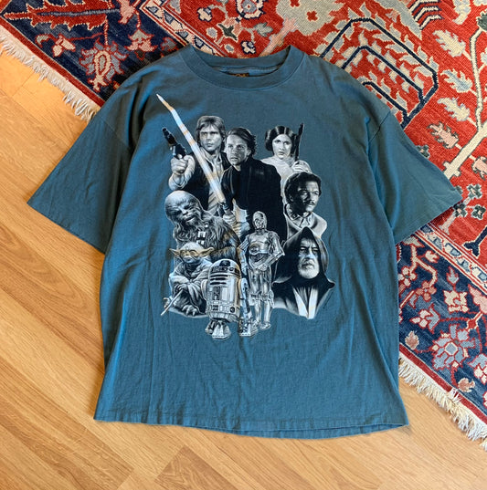 Unworn Vintage 90’s Star Wars Tee- Sz XL