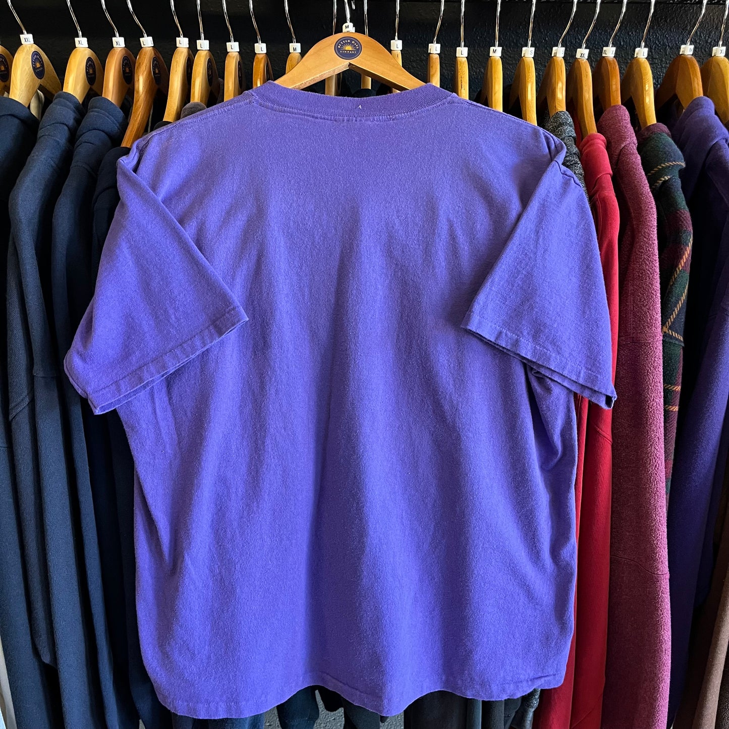 Vintage 90’s Linfield College Swim Team Tee- Sz Med