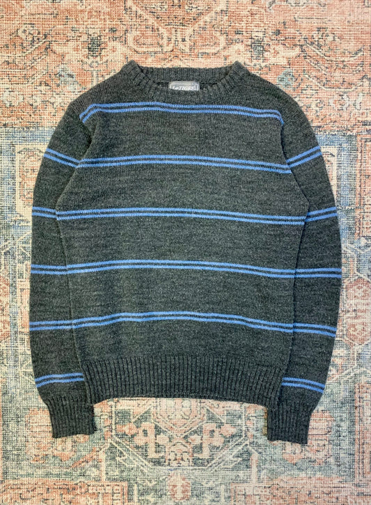 Vintage 80’s Striped Sweater- Sz Sm