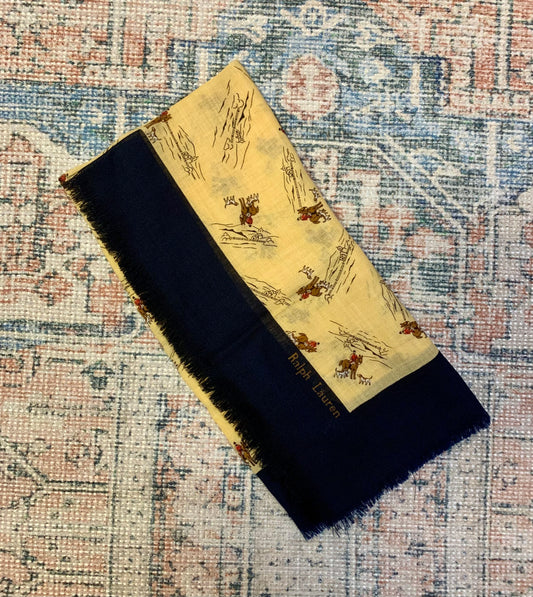 Vintage Designer Ralph Lauren Bandana