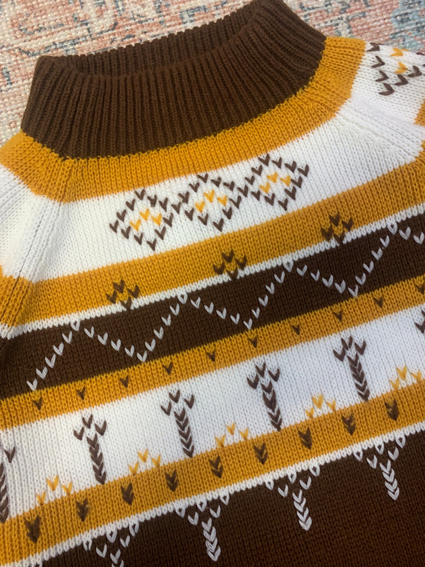 Vintage 1970’s Sweater- Sz Med