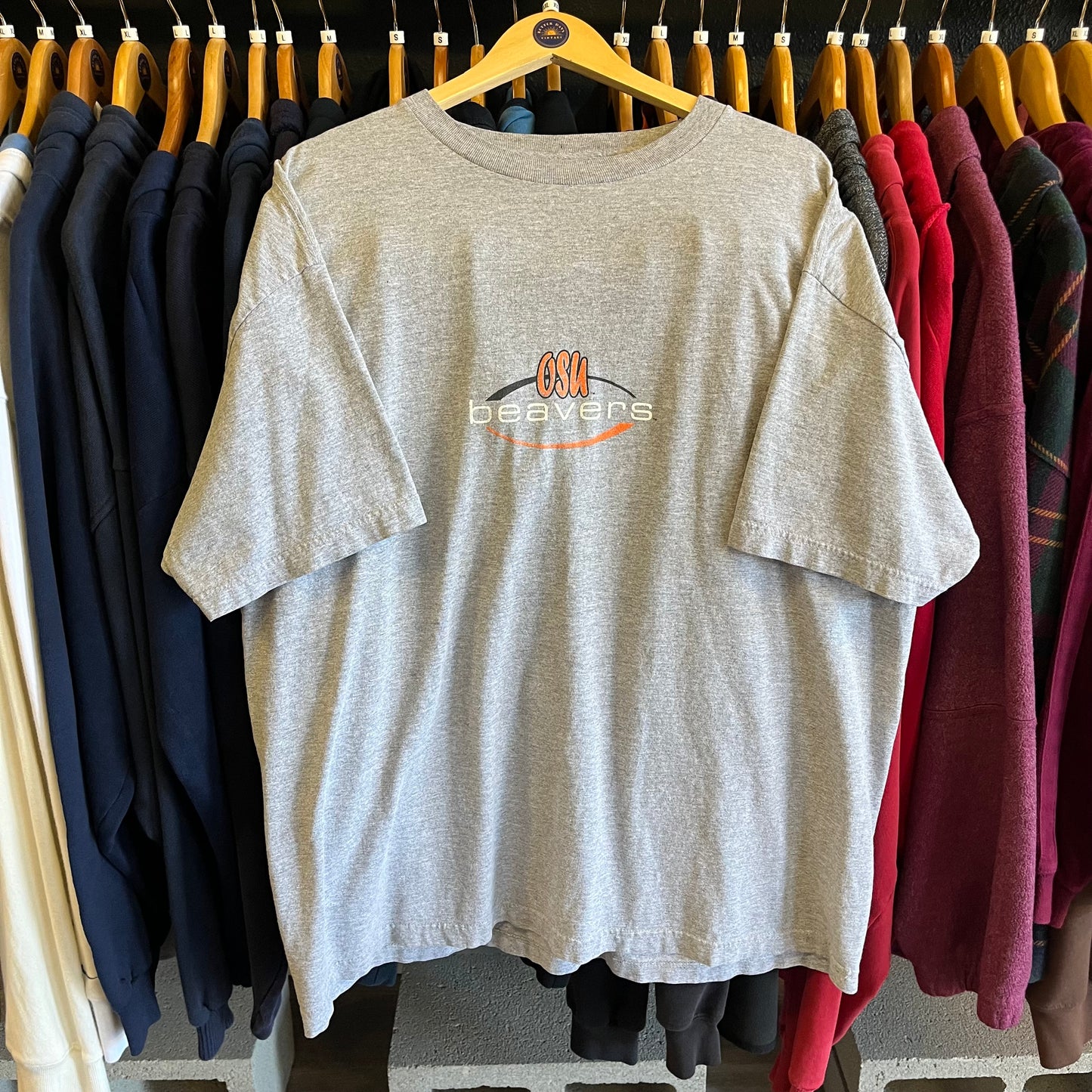 Vintage USA Made Oregon State University Tee- Sz 2XL