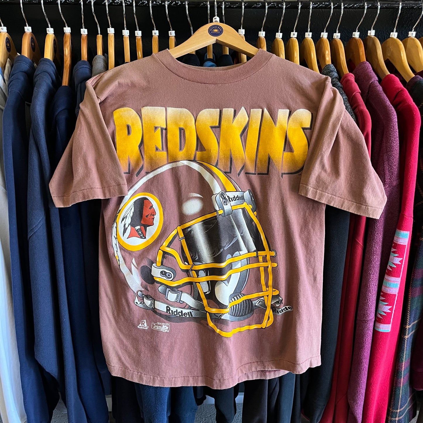 Vintage 90’s Washington Redskins Tee- Sz Med
