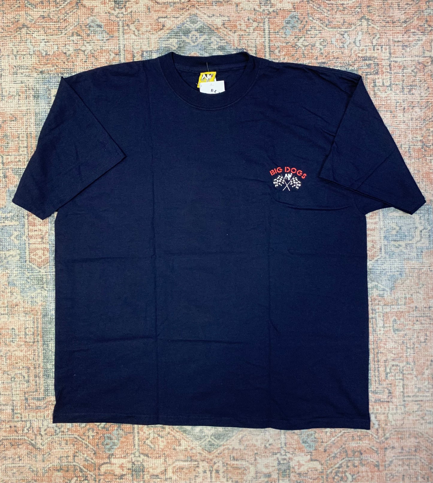 Unworn Vintage 90’s Big Dogs Racing Tee- Sz 2XL