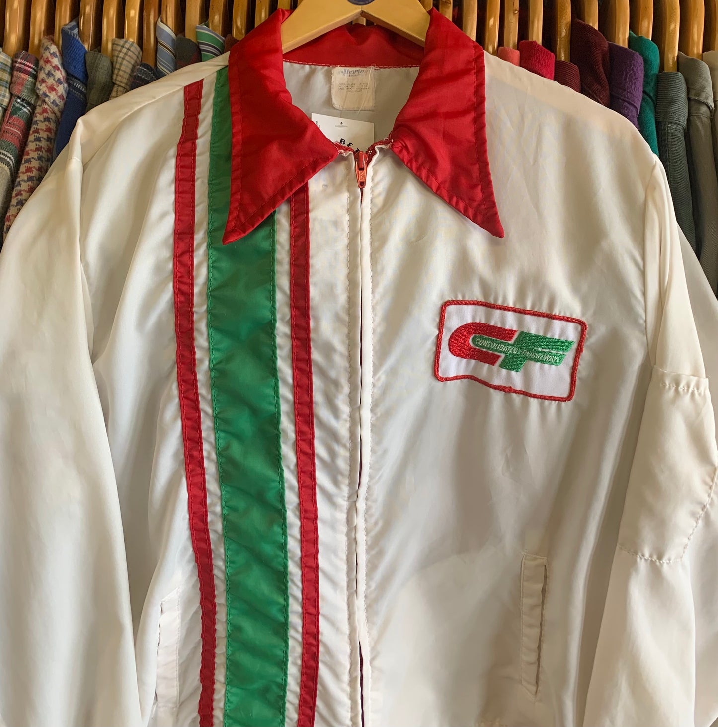 Vintage 1970’s Lightweight Cropped Fit Jacket- Sz Lg