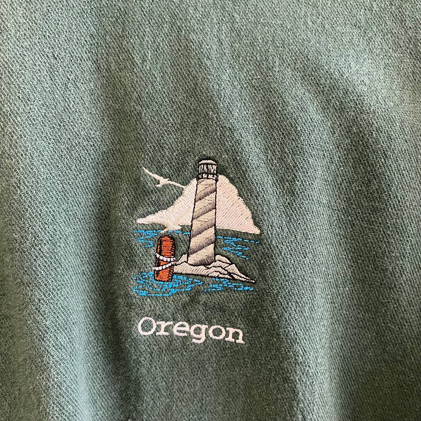 Vintage 90’s Oregon Coast Lighthouse Sweatshirt- Sz XL