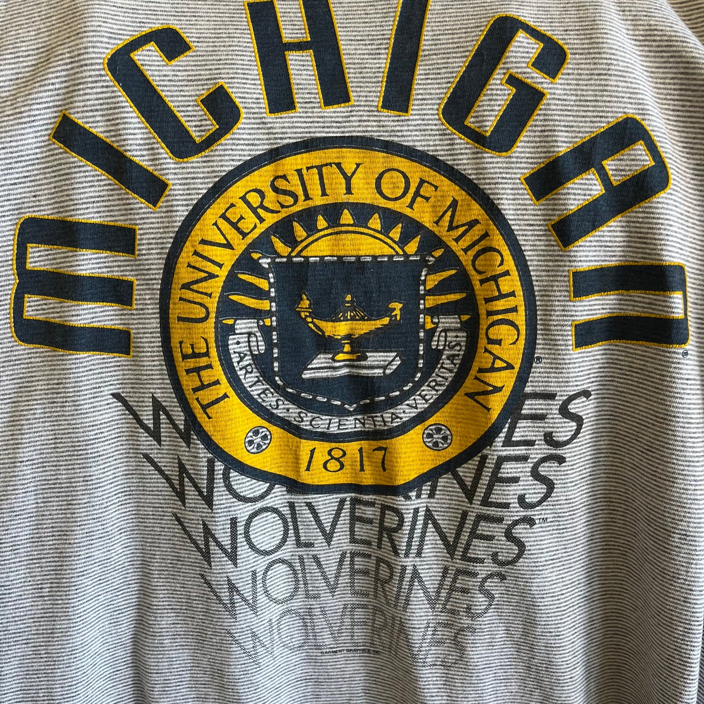 Vintage 90’s Michigan Collegiate Tee- Sz XL