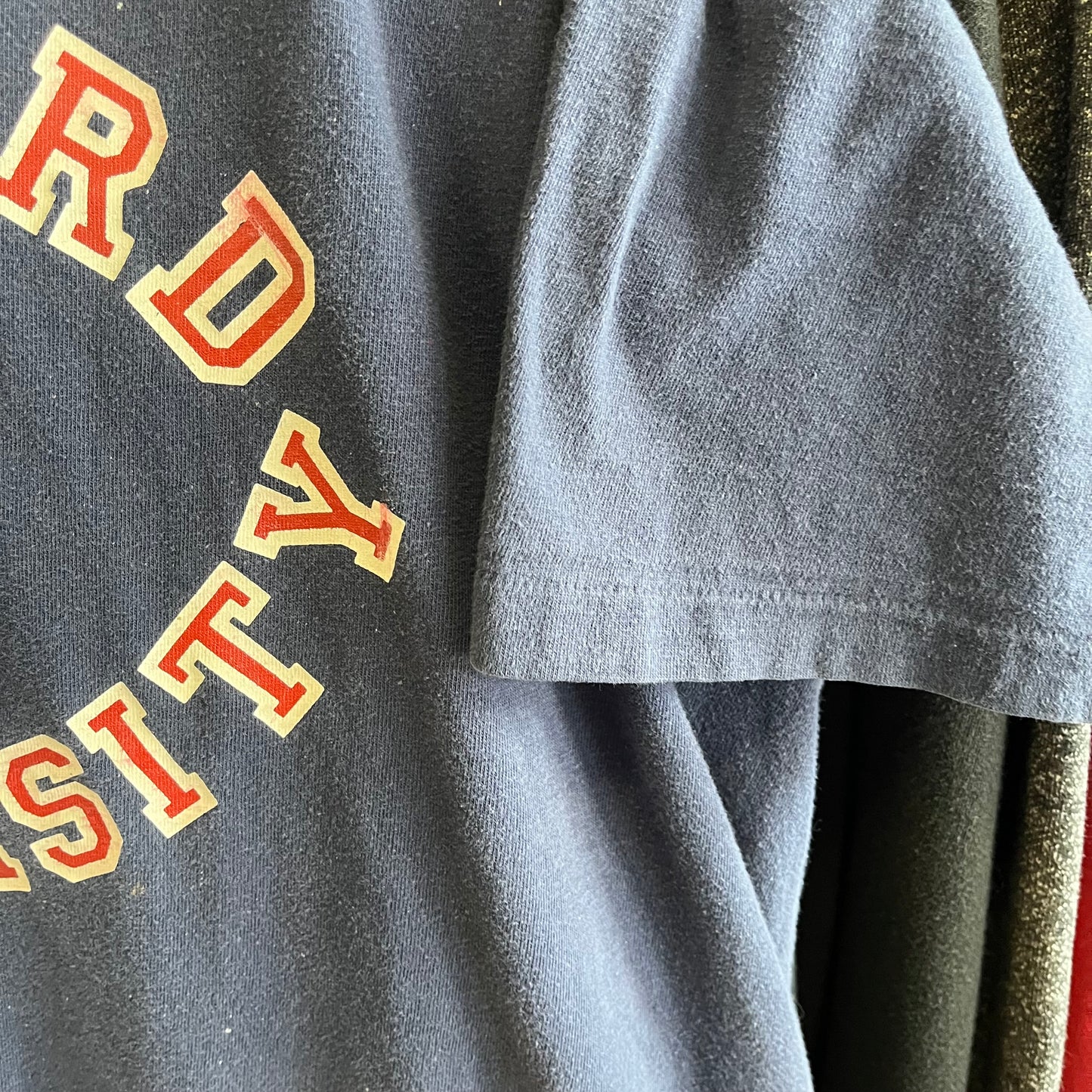 Vintage 80’s Lightly Distressed Stanford Tee- Sz Lg