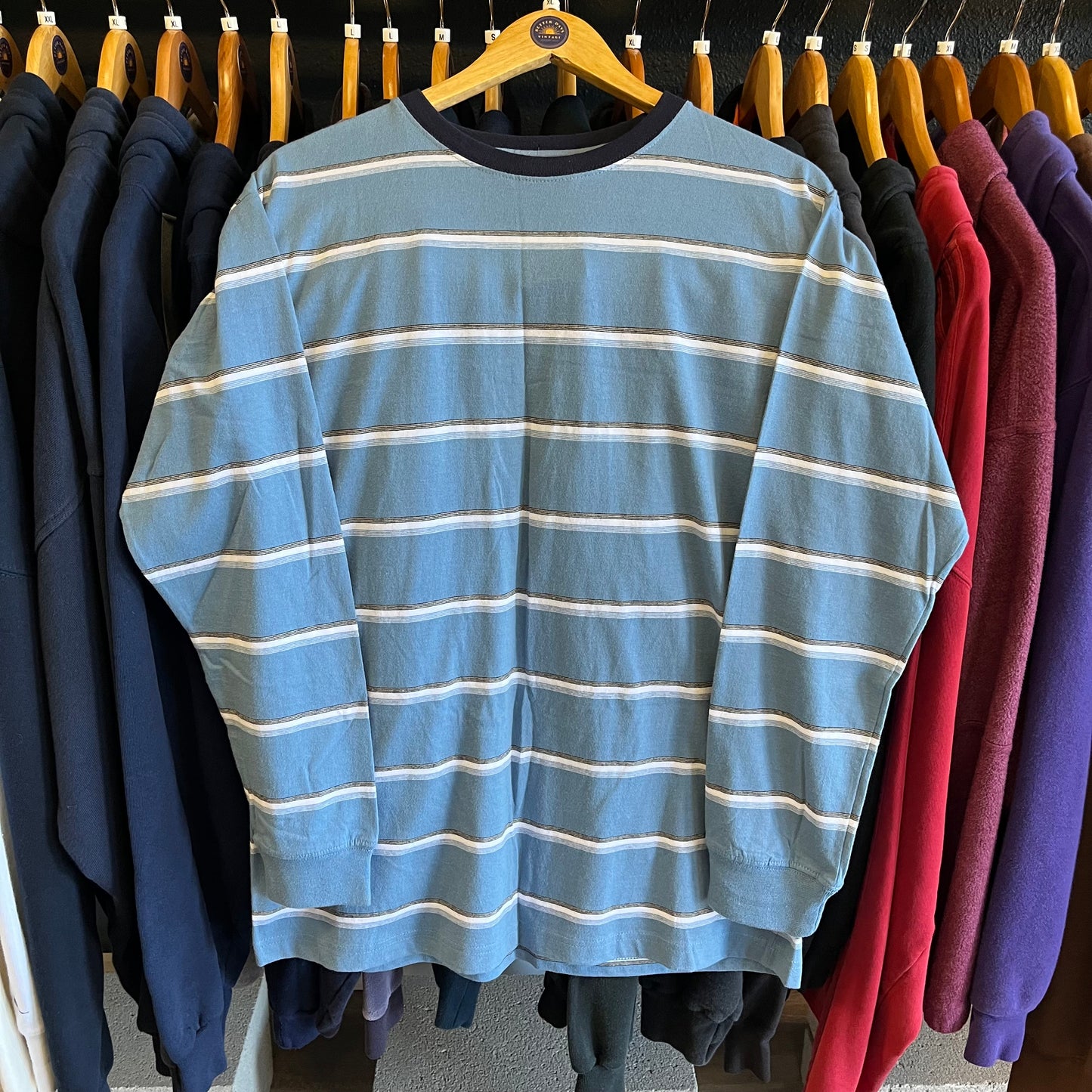 Unworn Vintage Striped Shirt- Sz XL