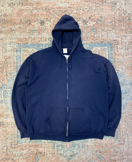 Vintage 70’s Full Zip Hoodie- Sz XL