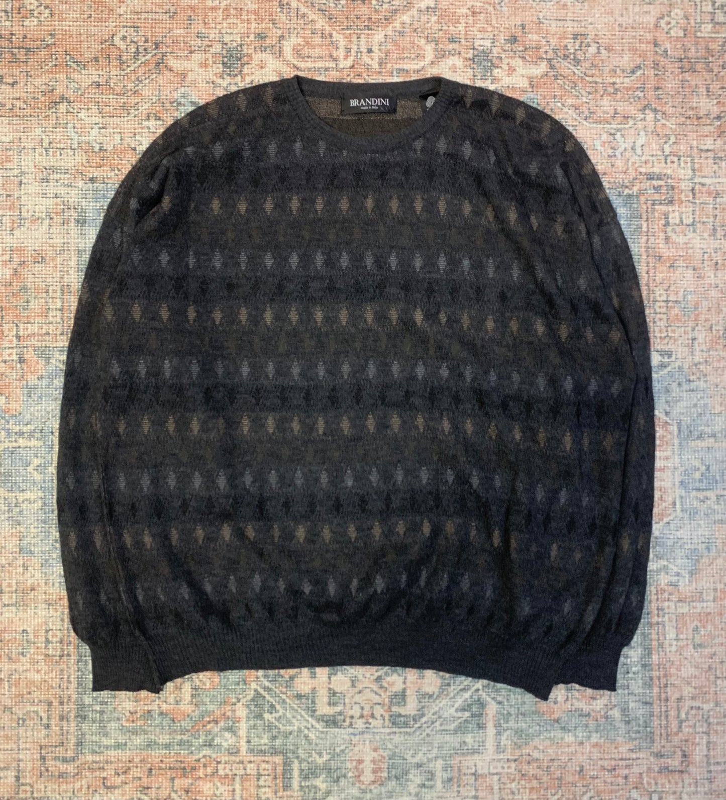 Vintage Designer Italian Sweater- Sz XL