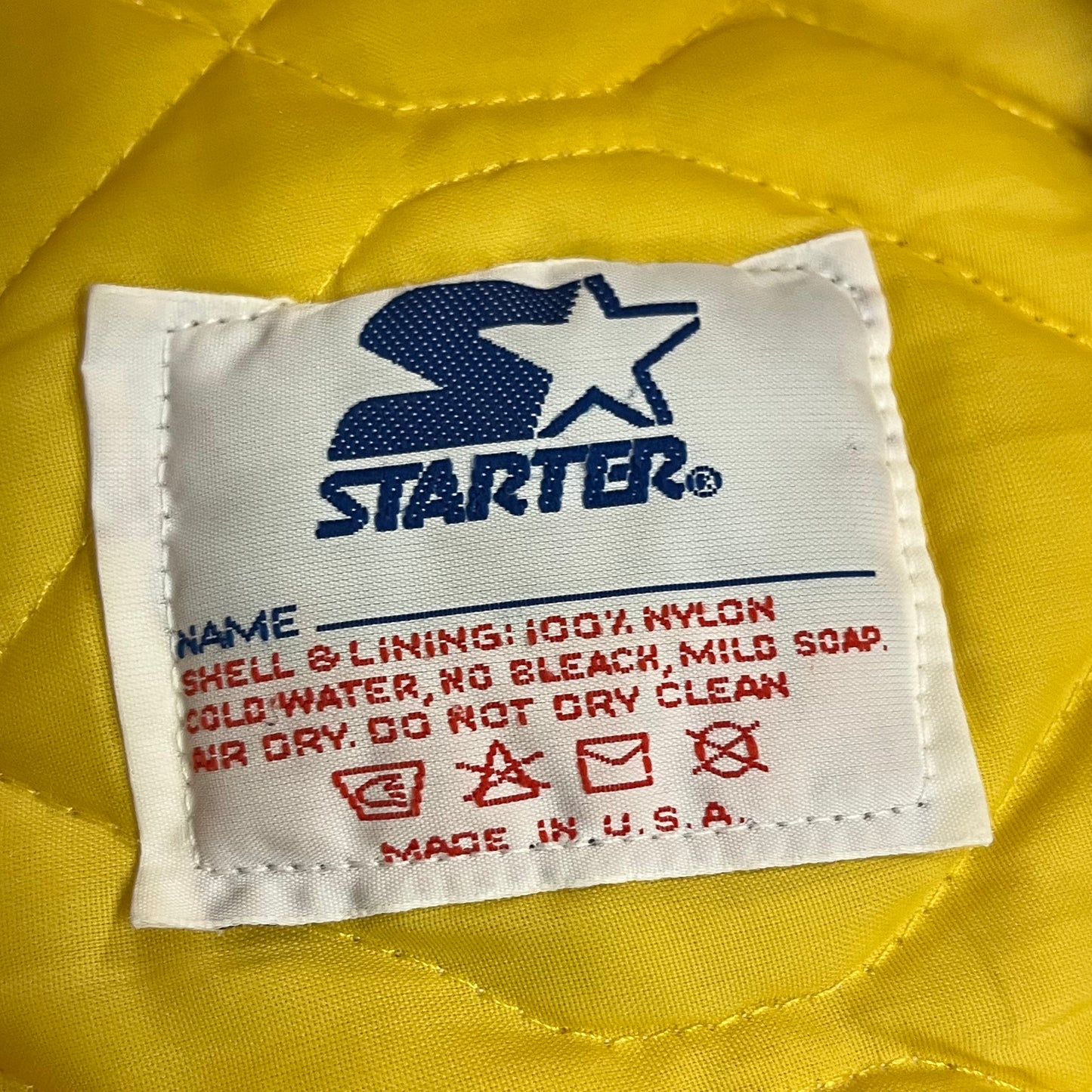 Vintage 80’s Lakers Starter Brand Satin Bomber Jacket- Sz Med