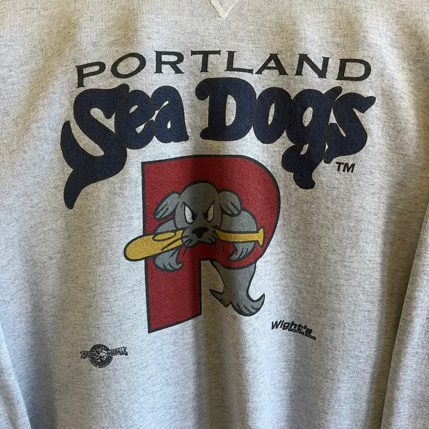 Rare Vintage Portland Maine Sea Dogs Baseball Sweatshirt- Sz XL