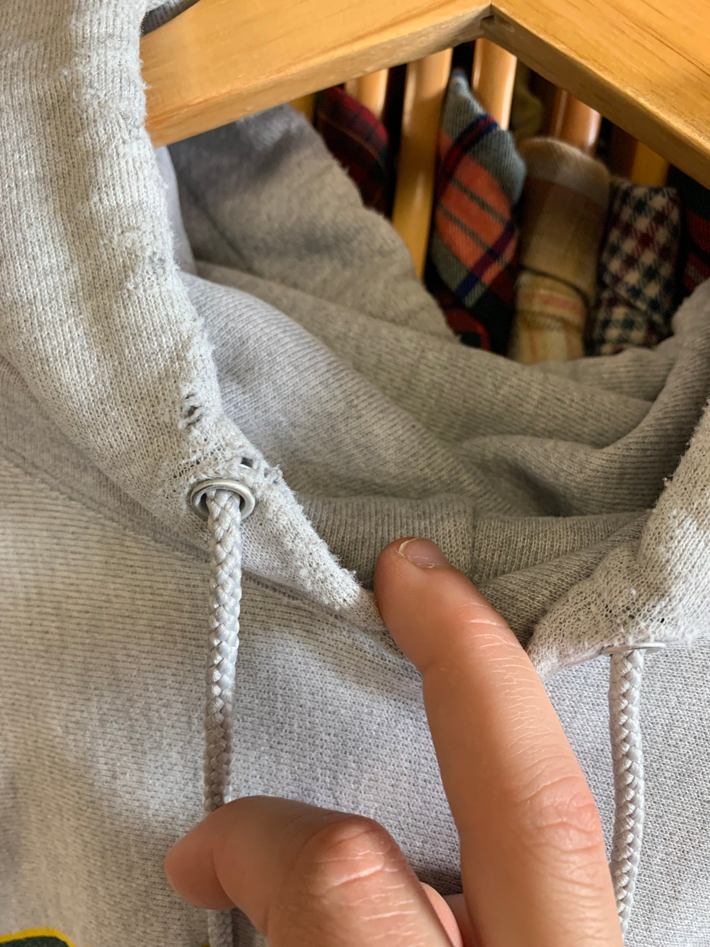 Vintage Green Bay Packers Champion Reverse Weave Hoodie- Sz XL