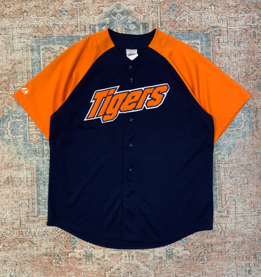 Vintage 90’s Detroit Tigers Baseball Jersey- Sz XL